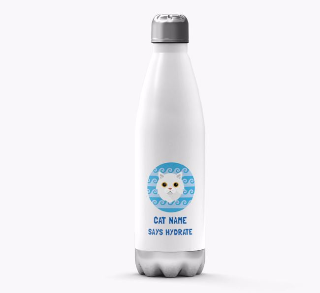 'Says Hydrate' - Personalized {breedFullName} Water Bottle